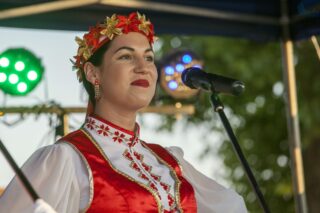 piknik rodzinny na plaży w Uhowie Sobótka 2021