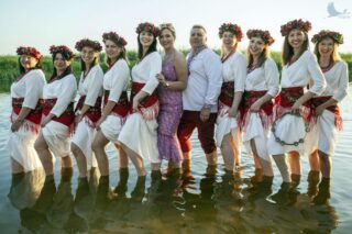 piknik rodzinny na plaży w Uhowie Sobótka 2021