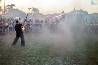piknik rodzinny na plaży w Uhowie Sobótka 2021