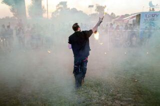 piknik rodzinny na plaży w Uhowie Sobótka 2021