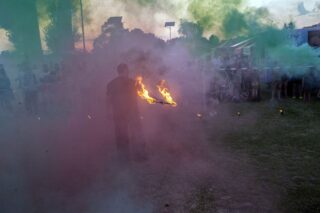 piknik rodzinny na plaży w Uhowie Sobótka 2021