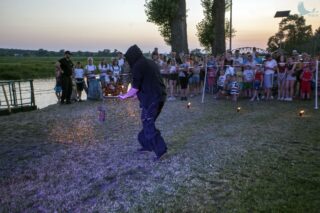 piknik rodzinny na plaży w Uhowie Sobótka 2021