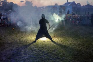 piknik rodzinny na plaży w Uhowie Sobótka 2021