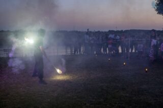 piknik rodzinny na plaży w Uhowie Sobótka 2021