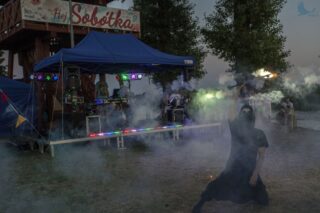 piknik rodzinny na plaży w Uhowie Sobótka 2021