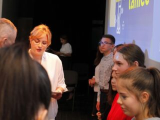 Gala stypendystów Burmistrza Łap. Sala widowiskowa DKLapy.PL