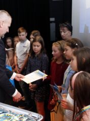 Gala stypendystów Burmistrza Łap. Sala widowiskowa DKLapy.PL