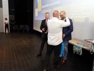 Gala stypendystów Burmistrza Łap. Sala widowiskowa DKLapy.PL