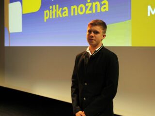 Gala stypendystów Burmistrza Łap. Sala widowiskowa DKLapy.PL