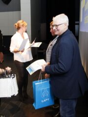 Gala stypendystów Burmistrza Łap. Sala widowiskowa DKLapy.PL