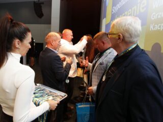 Gala stypendystów Burmistrza Łap. Sala widowiskowa DKLapy.PL