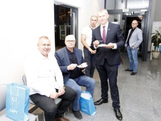 Gala stypendystów Burmistrza Łap. Sala widowiskowa DKLapy.PL