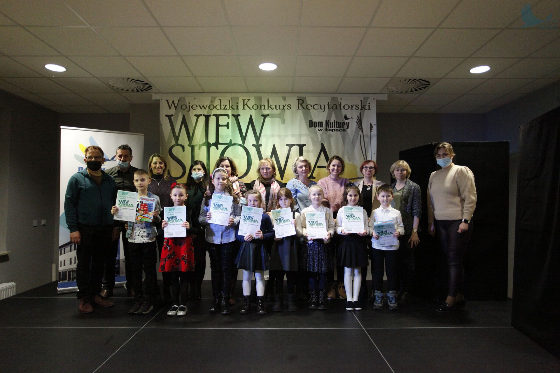 relacja 8. Turniej Recytatorski Wiew Sitowia Dom Kultury w Łapach