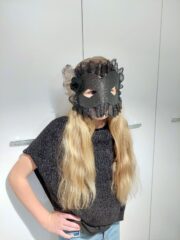2. konkurs plastyczny maska karnawałowa dom kultury w łapach