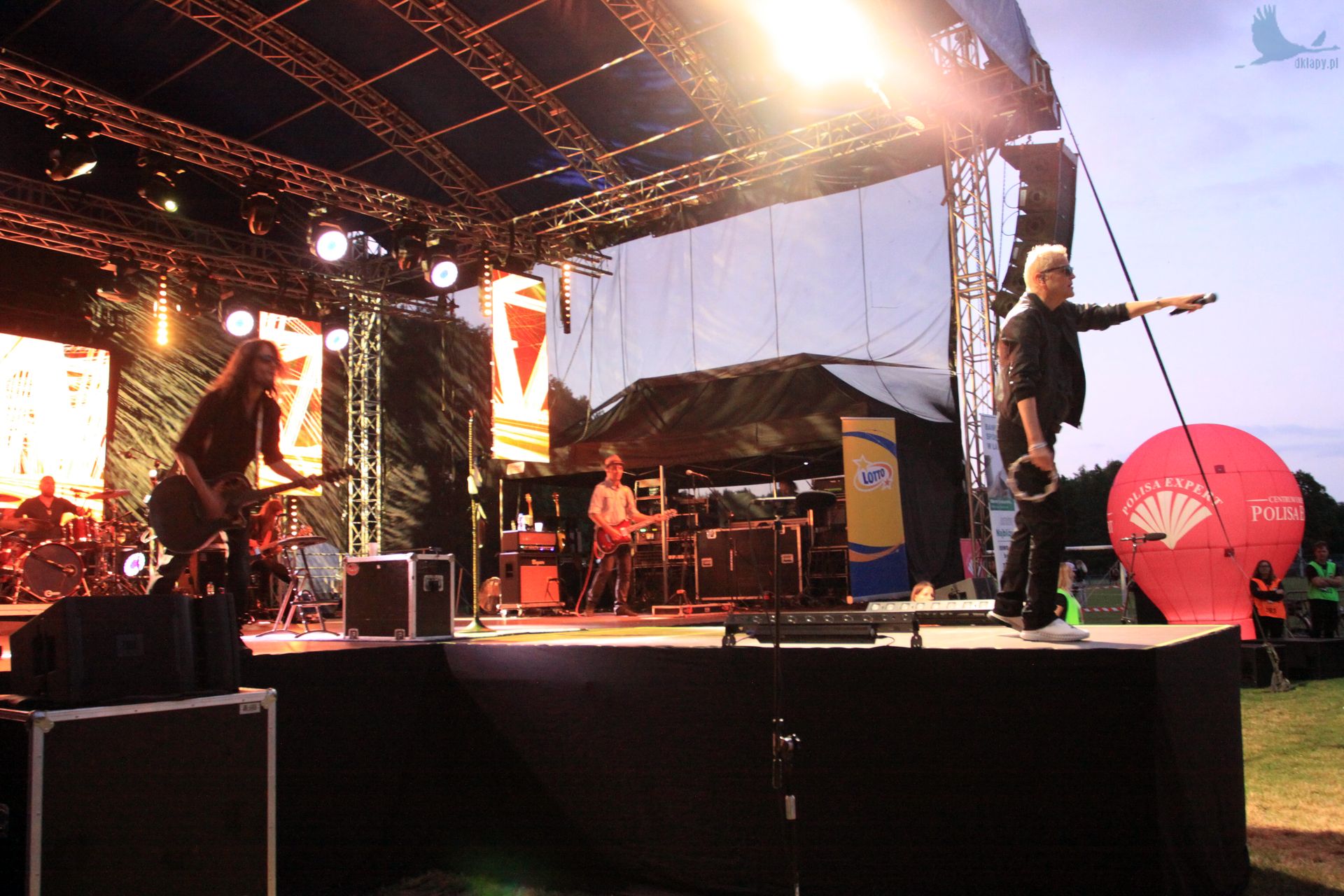Dni Łap 2022. Koncert Wilki. Koncert MegaBand