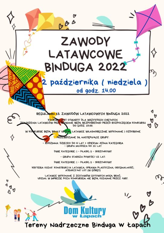 Zawody latawcowe Binduga 2022