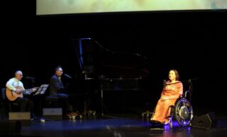 koncert piosenki literackiej Grażyny Łapińskiej Horyzont zdarzeń