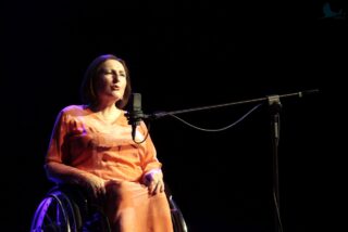 koncert piosenki literackiej Grażyny Łapińskiej Horyzont zdarzeń