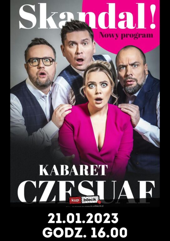 kabaret czesuaf w programie skandal