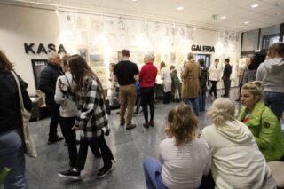 wystawa pracowni Trzy Kolory. Dom Kultury w Łapach