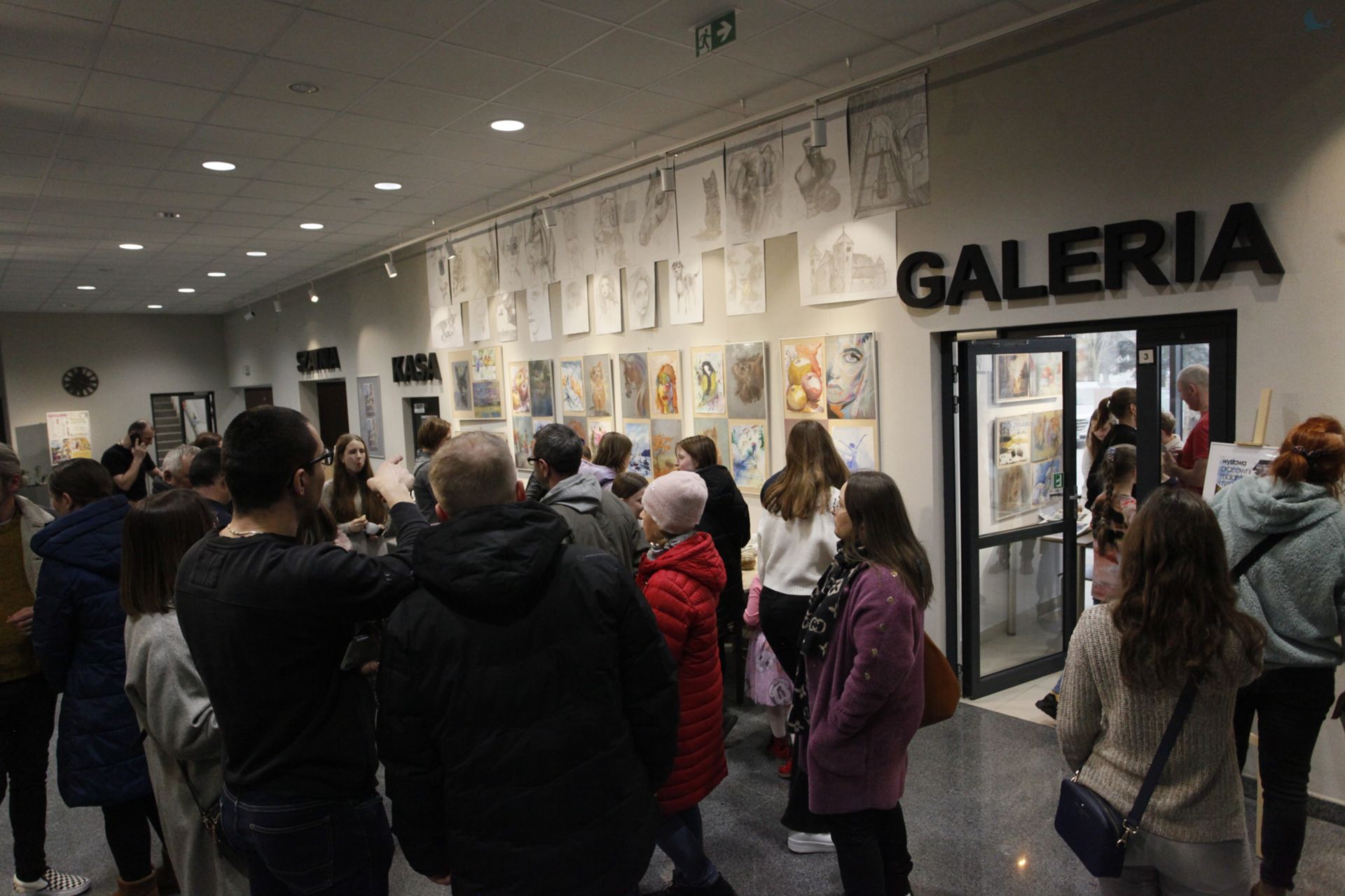 wystawa pracowni Trzy Kolory. Dom Kultury w Łapach