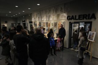 wystawa pracowni Trzy Kolory. Dom Kultury w Łapach