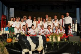 dożynki z produktem lokalnym gminy Łapy