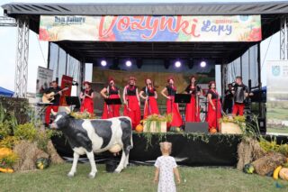 dożynki z produktem lokalnym gminy Łapy