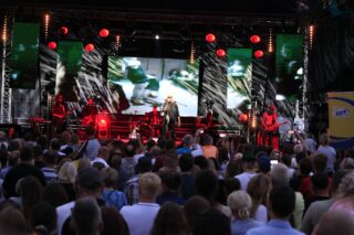 Dni Łap 2022. Koncert Wilki Mega Band