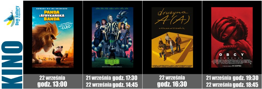 Kino 21 i 22 września