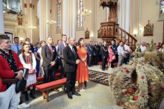 Dożynki diecezjalno gminne 2024. Płonka Kościelna