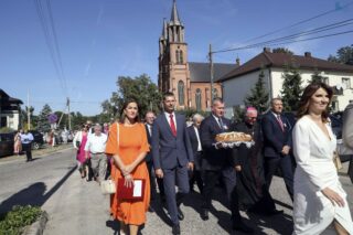 Dożynki diecezjalno gminne 2024. Płonka Kościelna