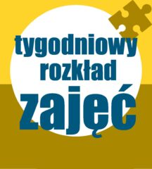 tygodniowy rozkład zajeć