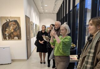 Wystawa Konik Malowany. Piotr Kozłowski. Dom Kultury w Łapach