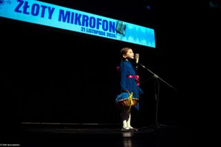 Konkurs muzyczny Złoty mikrofon. Dom Kultury w Łapach