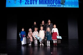 Konkurs muzyczny Złoty mikrofon. Dom Kultury w Łapach