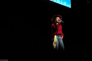 Konkurs muzyczny Złoty mikrofon. Dom Kultury w Łapach