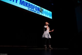 Konkurs muzyczny Złoty mikrofon. Dom Kultury w Łapach