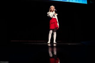 Konkurs muzyczny Złoty mikrofon. Dom Kultury w Łapach