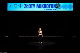 Konkurs muzyczny Złoty mikrofon. Dom Kultury w Łapach