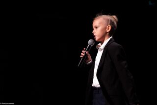 Konkurs muzyczny Złoty mikrofon. Dom Kultury w Łapach