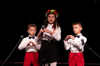 Konkurs muzyczny Złoty mikrofon. Dom Kultury w Łapach