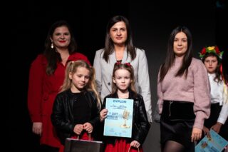 Konkurs muzyczny Złoty mikrofon. Dom Kultury w Łapach