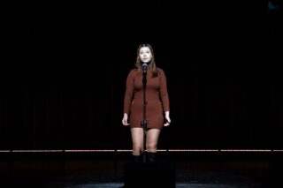 Konkurs muzyczny Złoty mikrofon. Dom Kultury w Łapach