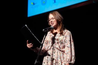 Konkurs muzyczny Złoty mikrofon. Dom Kultury w Łapach
