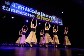 Mikołajkowe baletowe show taneczne. Dom Kultury w Łapach