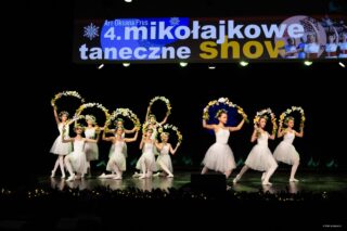 Mikołajkowe baletowe show taneczne. Dom Kultury w Łapach