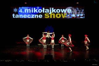 Mikołajkowe baletowe show taneczne. Dom Kultury w Łapach
