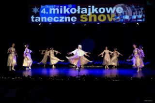 Mikołajkowe baletowe show taneczne. Dom Kultury w Łapach
