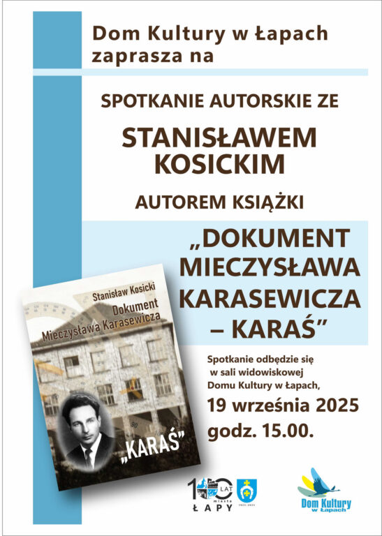 Dokument Mieczysława Karasiewicza Karaś
